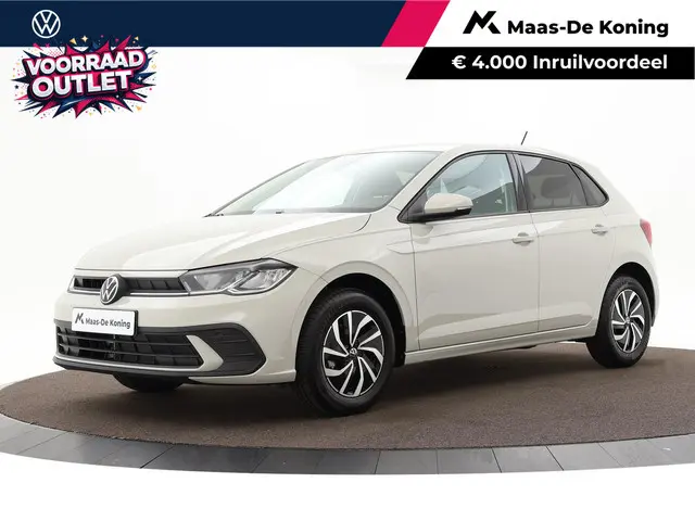 Volkswagen Polo Life Edition 1.0 TSI 95 pk 5 versn. Hand · Achteruitrijcamera · regensensor ·