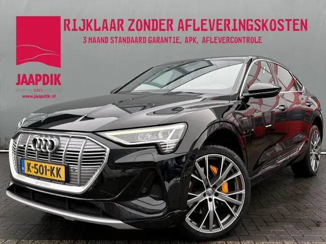 Audi e-tron Sportback BWJ 2020 55 408 PK quattro S edition 95 kWh AUTOMAAT | ALCANTARA | STOELVERW....