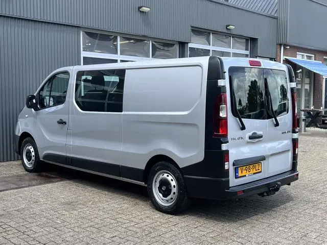 Renault Trafic 1.6 dCi L2H1 DC Marge Btw /Bpm vrij Airco Cruise controle Navigatie Dubbele cabine 1e...