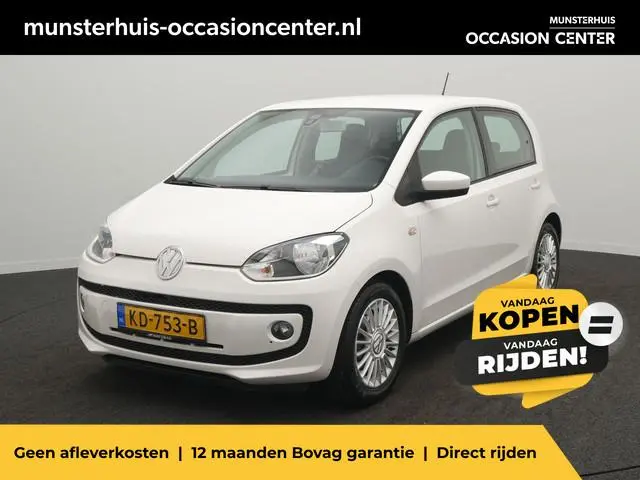 Volkswagen Up! 1.0 High Up! BlueMotion - RIJKLAARPRIJS - All Seasonbanden - Cruise Control - Navigat...
