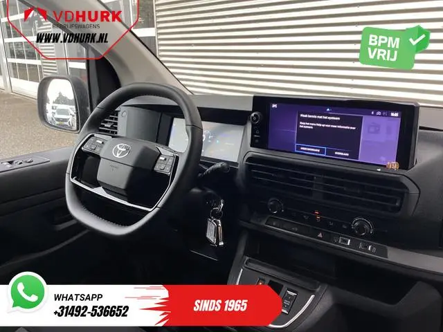 Toyota PROACE Electric Worker L3 75 kWh 350 km WLTP Adapt.Cruise/ Stuurverw./ Snellader/ Carplay/ Ca...