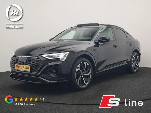 Audi Q8 Sportback e-tron 55 Quattro S edition 114 kWh 408pk Dealer O.H | Luchtvering | Panodak | Bla...