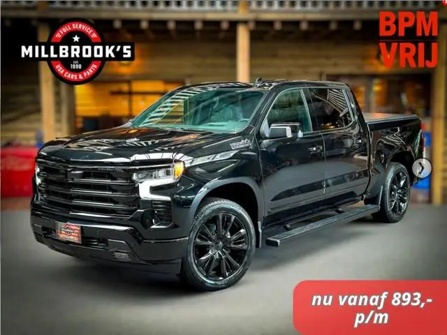 Chevrolet Silverado High Country Black Edition 6.2 V8 420 PK, | BTW Auto | Zakelijke Lease | 4x4 | .
