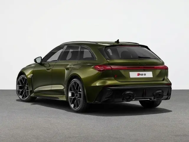 Audi RS5 Avant e-hybrid 470 kW 639 pk | Audi Sportpakket | Dark Olive Porsche kleur | Panorama-glasd...