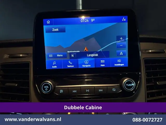 Ford Transit Custom 2.0 TDCI 130pk L2H1 Dubbele Cabine Euro6 Airco | 5-Zits | Navigatie | Apple Carp...