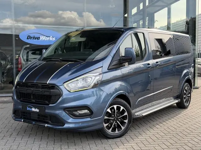 Ford Transit Custom Sport |  310 2.0 TDCI L2H1 Limited DC | Adaptive CC |  Leer | Camera | PDC | Car...