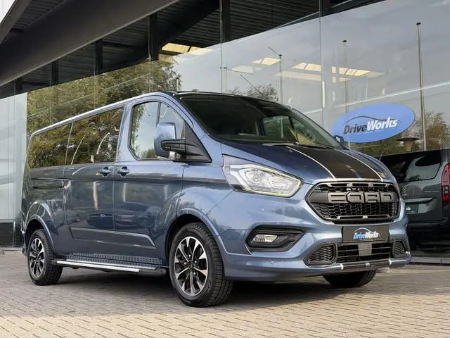 Ford Transit Custom Sport |  310 2.0 TDCI L2H1 Limited DC | Adaptive CC |  Leer | Camera | PDC | Car...