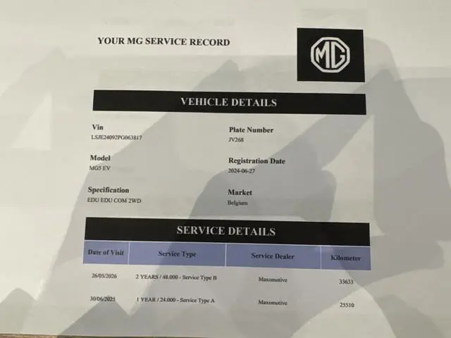 MG MG5