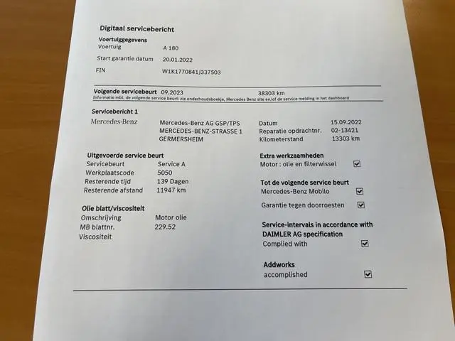 Mercedes-Benz A-Klasse