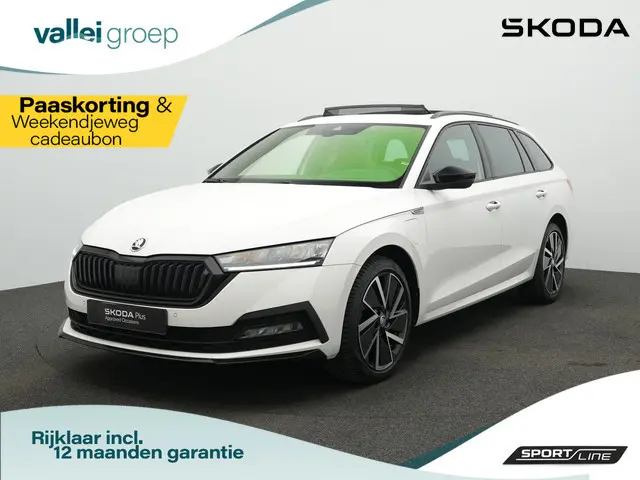Skoda Octavia 1.4 TSI iV 204 pk PHEV Sportline | Panoramadak | Head-up display | Canton | Stuur-/ach...