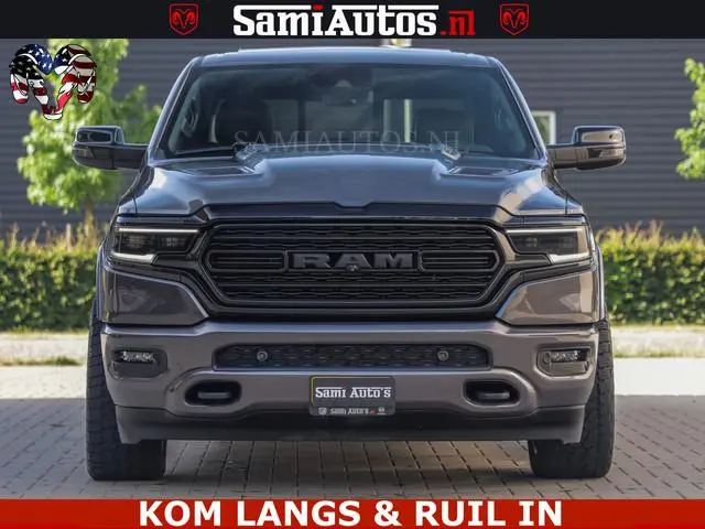 Dodge RAM LIMITED NIGHT 5.7 V8 402PK | HUD | 4PL WHEELS | LUCHTVERING |OPEN UILAAT KLEP | BOM VOL |...