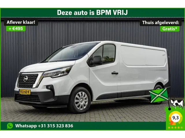 Nissan Primastar **dCi | L2H1 | Automaat | 150 PK | LED | Cruise | Airco | PDC | Euro 6**
