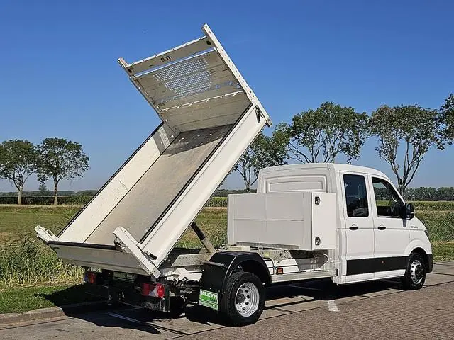 M.A.N. TGE 5.120 dub.cab kipper airco
