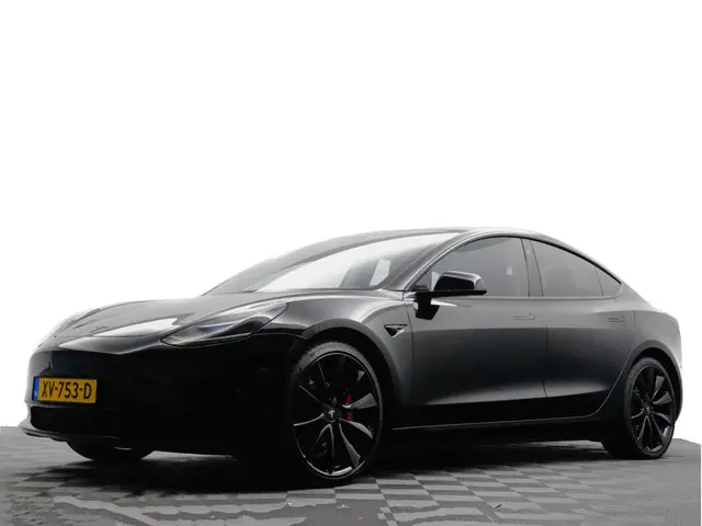 Tesla Model 3 Performance S Dual Motor Blackline Aut- Panoramadak, Autopilot, Comfort Leder, Carbon...