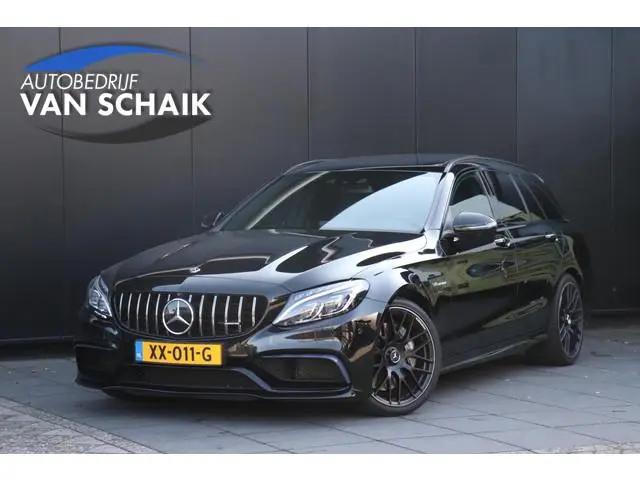 Mercedes-Benz C-klasse Estate AMG 63 | SCHAALSTOELEN | LEDER | PANO-DAK | BURMESTER | HEAD-UP | CRUI...