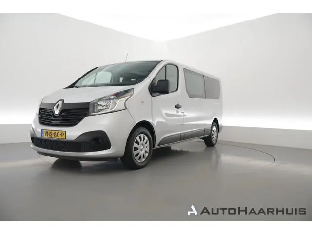 Renault Trafic 1.6 dCi  Dubb.Cab. |  6 pers. | BPM vrij | Navi | Rijklaar! | Cruise Control | Airco...
