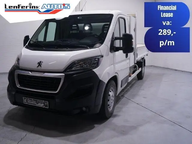 Peugeot Boxer 2.0 HDI 130 pk L4 Kipper Airco, Navi Cruise Control, LxBxH 300x200x40 cm
