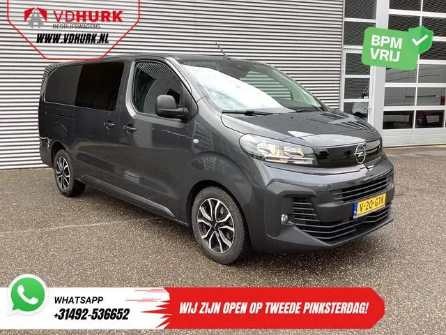 Opel Vivaro 2.0 180 pk Aut. DC Dubbel Cabine 2xSchuifdeur/ 2.5t.Trekverm./ Afn.Trekhaak/ Climate/ Ca...