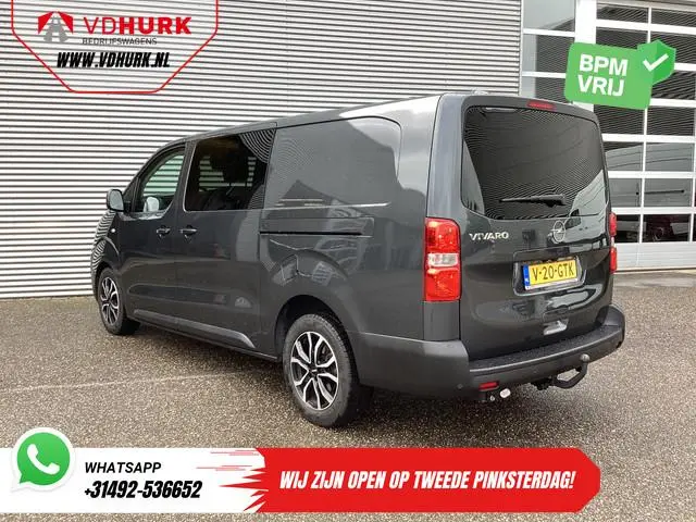 Opel Vivaro 2.0 180 pk Aut. DC Dubbel Cabine 2xSchuifdeur/ 2.5t.Trekverm./ Afn.Trekhaak/ Climate/ Ca...