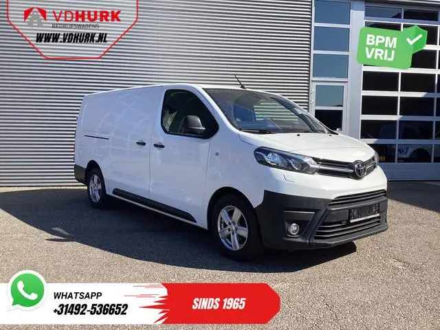 Toyota PROACE Worker 2.0 125 pk L3 Adapt.Cruise/ 2x Schuifdeur/ Head-Up/ Standkachel/ Stoelverw./ PD...