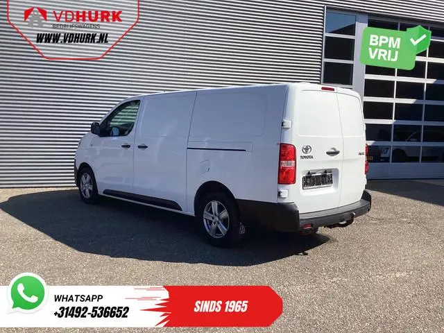 Toyota PROACE Worker 2.0 125 pk L3 Adapt.Cruise/ 2x Schuifdeur/ Head-Up/ Standkachel/ Stoelverw./ PD...