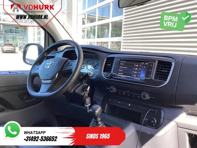 Toyota PROACE Worker 2.0 125 pk L3 Adapt.Cruise/ 2x Schuifdeur/ Head-Up/ Standkachel/ Stoelverw./ PD...