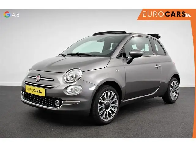 Fiat 500 C 1.0 Hybrid Star Plus  Leder Navigatie Digitale Cockpit Cruise Control Climate Control Lic...