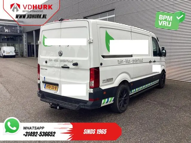Volkswagen Crafter 2.0 TDI 175 pk L3H2 Gev.stoel/ 270Gr.deuren/ Flitsers/ Inrichting/ Carplay/ Cruis...