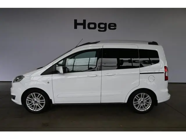 Ford Tourneo Courier 1.0 Titanium Clima Navigatie 2x Schuifdeur Stoelverwarming Cruise Control Rijkl...