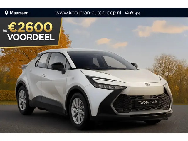 Toyota C-HR 2.0 Plug-in Hybrid 220 Active €37.395,- RIJKLAAR! Nu €2.600,- voordeel! Nu extra scherp...