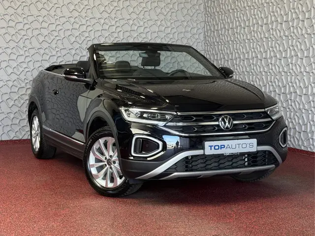 Volkswagen T-Roc Cabrio TSI VIR.COCKPIT CARPLAY NAVI IQ.LED STOEL/STUUR.VERW DAB ADAP.CRUISE ✅Top A...
