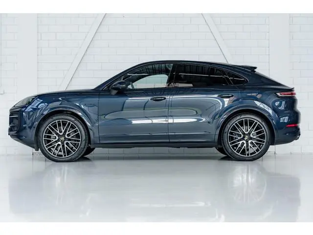 Porsche Cayenne Coupé 3.0 E-Hybrid Black Edition | Black Edition | Turbo Design Velgen | Burmester S...