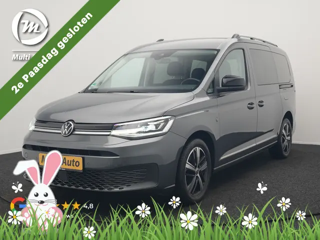 Volkswagen Caddy Maxi 1.5 TSI Style DSG 5 Persoons Dealer O.H | Adaptive Cruise | Trekhaak Afn. | Ap...