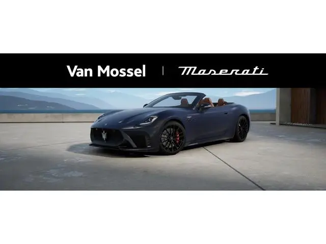 Maserati GranCabrio Trofeo 3.0 V6 Twin Turbo | 550 pk | Blu Maserati| Head Up Display | Sonus Faber...