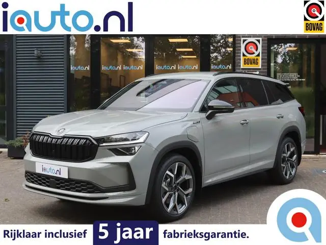 ŠKODA Kodiaq 1.5 TSI PHEV Sportline Business Matrix LED/ACC/Keyless/Camera/20"/Elek. stoel/Trekhaak...