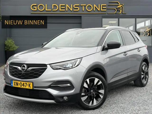 Opel Grandland X 1.2 Turbo Ultimate D-riem vv in 12-2024,1e Eigenaar,360°Camera,Trekhaak,131pk,6 Bak...