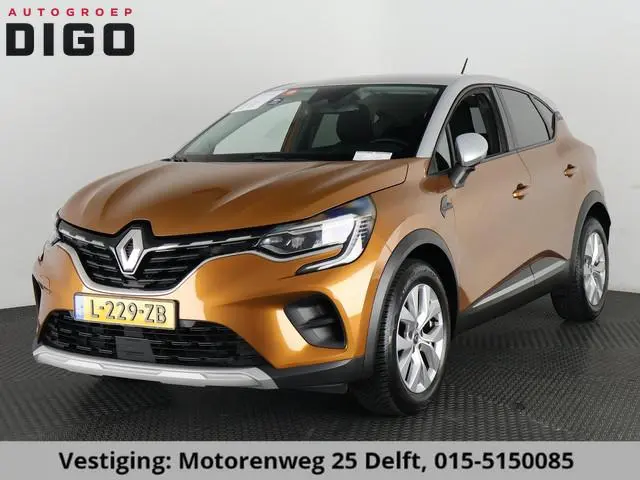 Renault Captur 1.0 TCe 100 Intens . GARANTIE TOT 02-2030* . NAVIGATIE . PARKEERSENSOREN ACHTER . CRU...