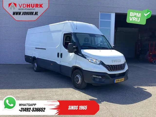 Iveco Daily 35S16V 2.3 155 pk Aut. L4H2 Gev.Stoel/ 3.5t Trekverm./ 270Gr.deuren/ Carplay/ Camera/ Cl...