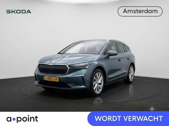 Skoda Enyaq iV 80 204 pk | SOH 92,86% |  Navigatie | Trekhaak (wegklapbaar ) | Parkeersensoren | Ach...
