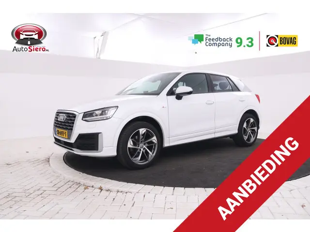 Audi Q2 30 TFSI Sport S-line! Leer, Alles in kleur!
