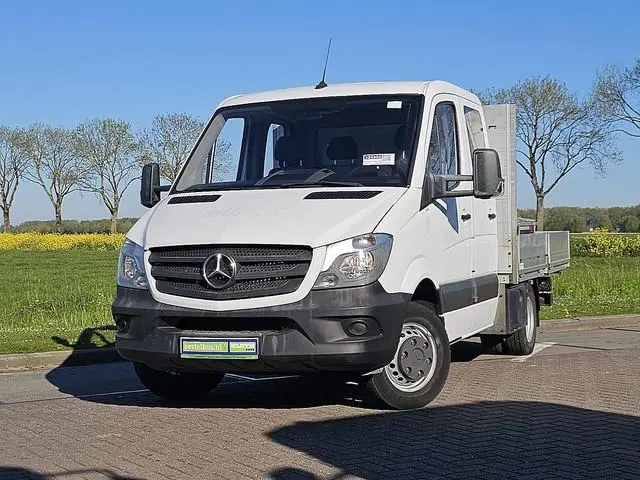 MERCEDES-BENZ SPRINTER 516 dub.cab open-laadbak