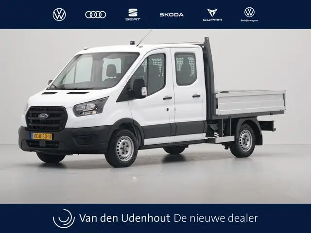 Ford Transit Pick-Up L2H1 Dubbele Cabine 310 2.0 TDCI 130pk Ambiente / Airco / Bluetooth / Trekhaak...