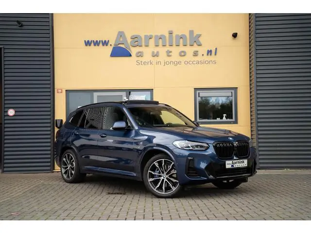 BMW X3  30E 292 pk Phev X-drive M-sport panoramadak, trekhaak, lederen bekl, 20 inch velgen, black p...