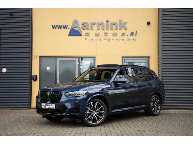 BMW X3  30E 292 pk Phev X-drive M-sport panoramadak, trekhaak, lederen bekl, 20 inch velgen, black p...