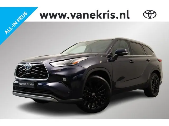 Toyota Highlander 2.5 AWD Hybrid Premium, Trekhaak 360 Camera, Stoel en stuurverwarming
