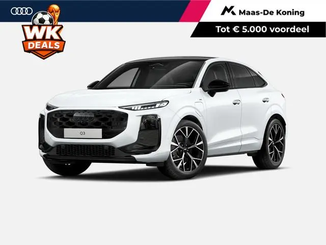 Audi Q3 Sportback 1.5 TFSI e-hybrid S edition 272 PK · Techniekpakket plus · Panorama-glasdak · Priv...