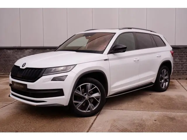 ŠKODA Kodiaq 1.5 TSI Sportline Business 7p. | Pano | Elek. Trekhaak | Carplay | Memory | Sfeerverlic...