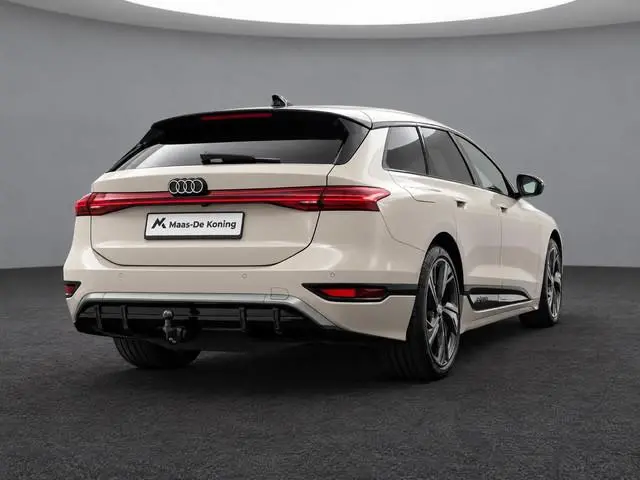 Audi A6 Avant e-tron S edition 286pk 83 kWh · SOH 97,3% · Warmtepomp · Wegklapbare Trekhaak · 360 Ca...
