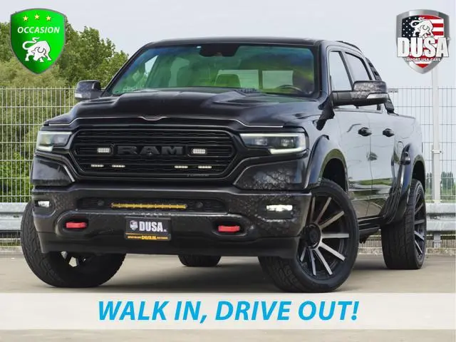 Dodge RAM 1500 Limited | 5.7 V8 | 4x4 Crew Cab | 5'7 | Guerrilla Exhaust | LED Pack | Flipcover | RA...
