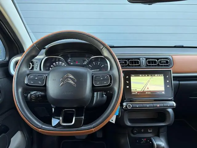 Citroen C3 1.2 PureTech S&S Shine 2e Eigenaar,Navi,Camera,Halfleder,110pk,Automaat,Pdc,Carplay,Clima...